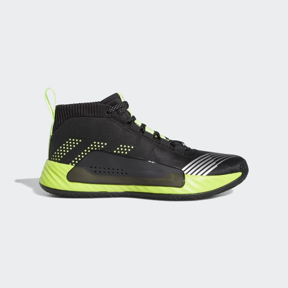 Adidasi Baschet Adidas Dame 5 Star Wars Lightsaber Barbati Romania - Negrii/Verzi EH2457